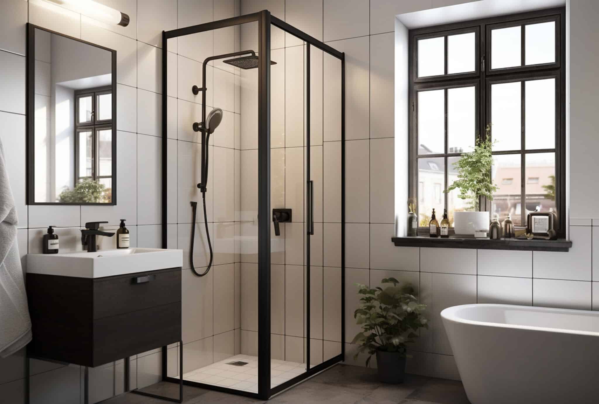 Salle de bain moderne rénovée - cuisine salle de bain Sotteville-lès-Rouen MB Renov